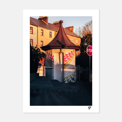 Sunset at the Cross Print