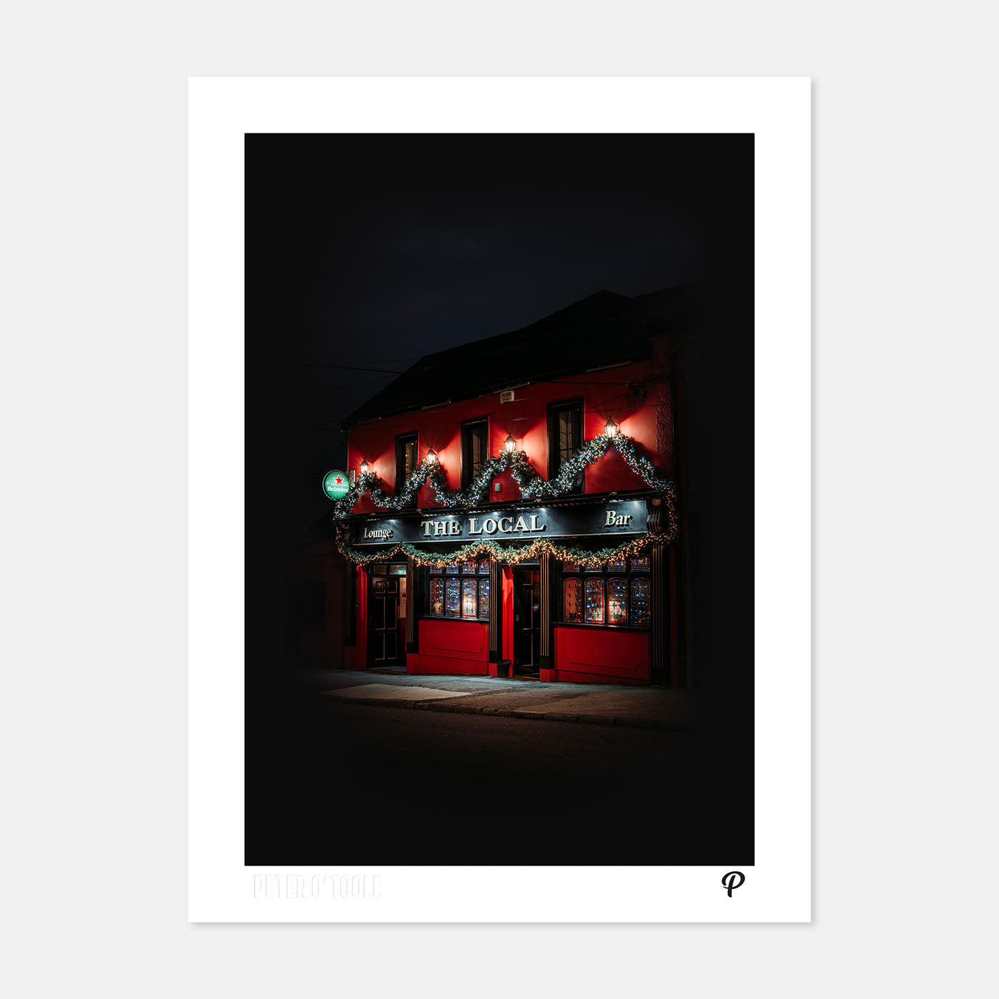 The Local Bar Pub Print