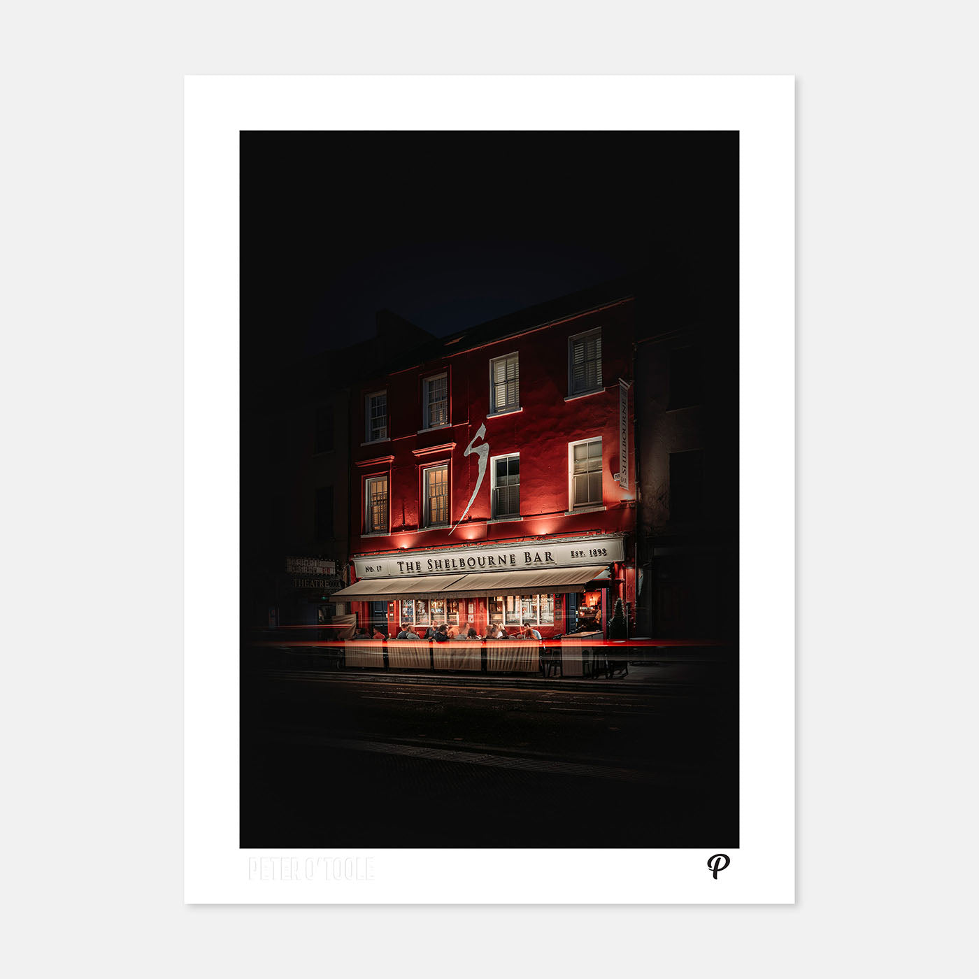 The Shelbourne Pub print