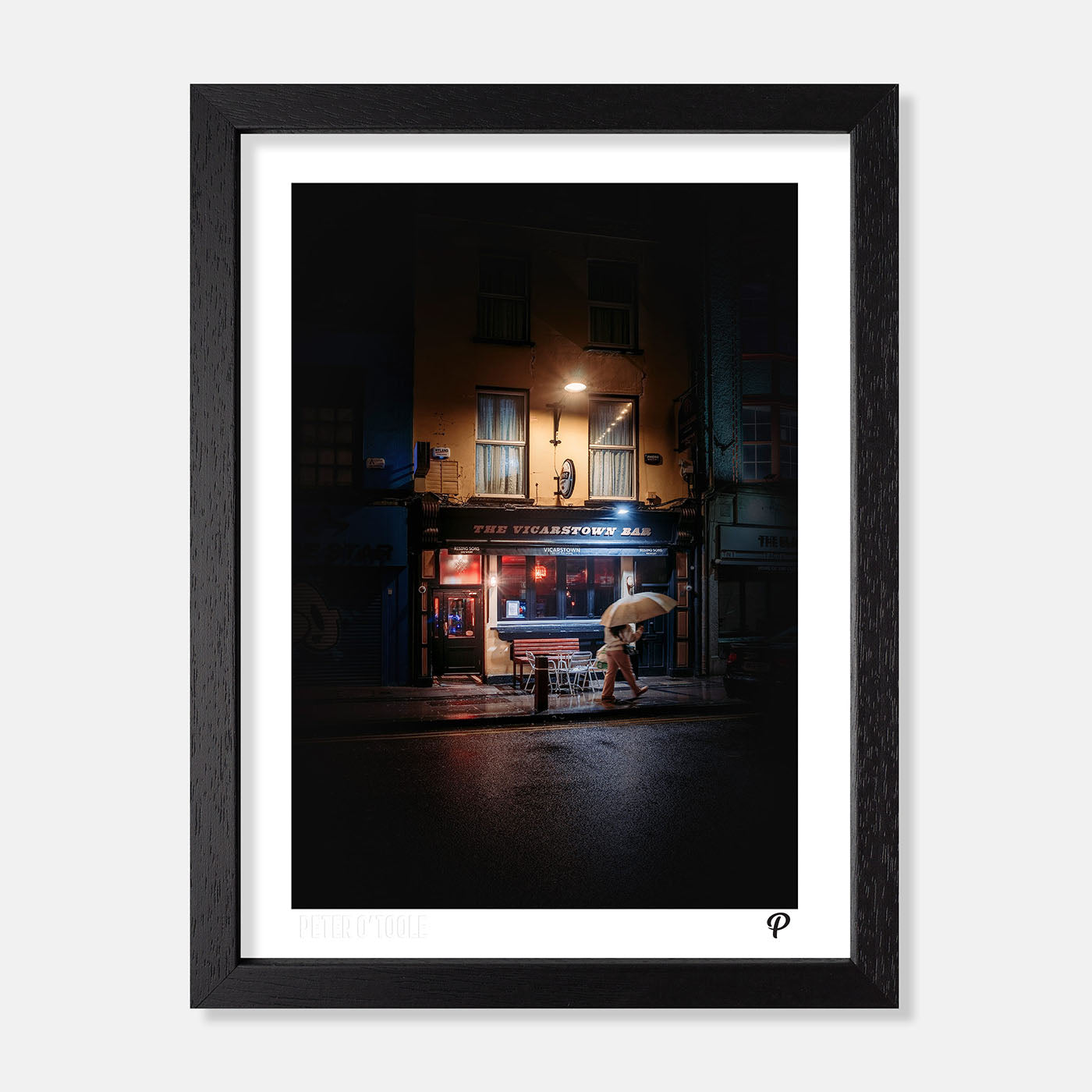 The Vicarstown Bar Pub Print