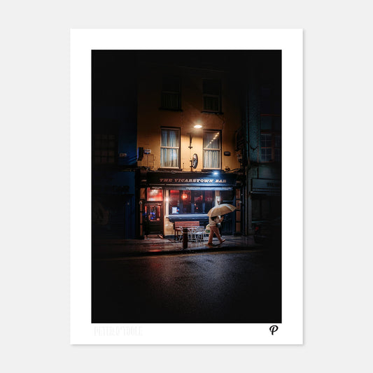 The Vicarstown Bar Pub Print