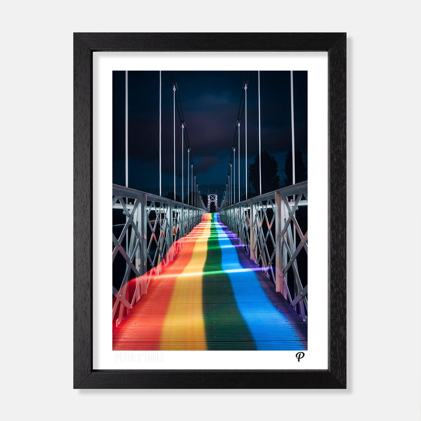True Colours of the Shakey Bridge Print