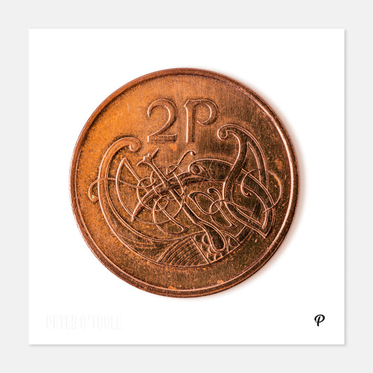 2p Coin Print