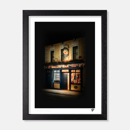 Wallis' Bar Pub Print