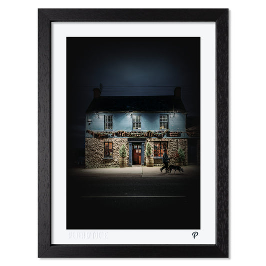 The Cotton Ball Pub Print (Framed)